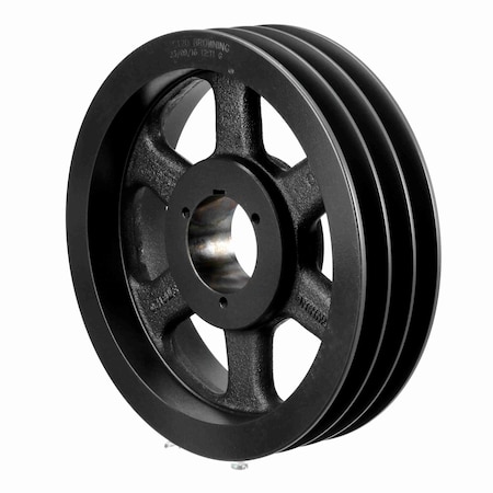 Browning 3 Groove Cast Iron Bushed Bore Multiple Sheave, 3TC120 3TC120